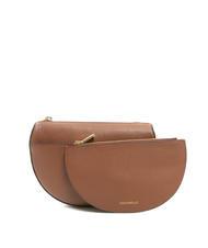 COCCINELLE KALI Sac bandouli&egrave;re en cuir avec pochette BRULE - Sacs pour Femme - 3