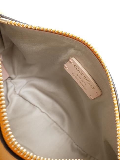 KALI Sac bandouli&egrave;re en cuir avec pochette r&eacute;sine - Sacs pour Femme