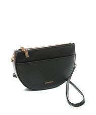 COCCINELLE KALI Sac bandouli&egrave;re en cuir avec pochette Noir - Sacs pour Femme - 2