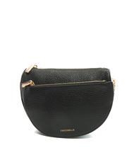 COCCINELLE KALI Sac bandouli&egrave;re en cuir avec pochette Noir - Sacs pour Femme - 4