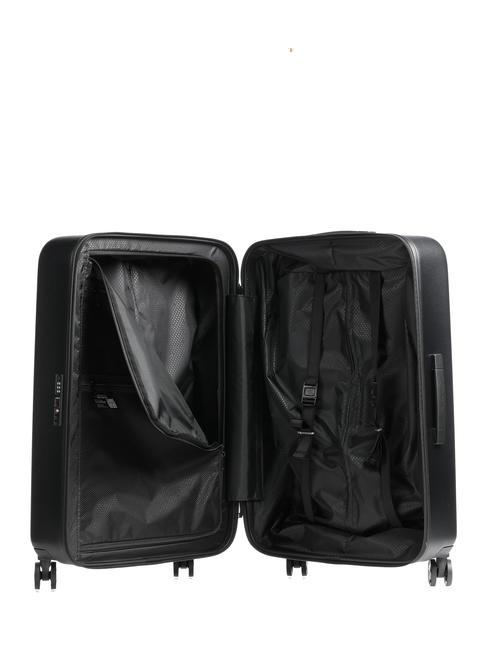 QUADRIX Chariot &agrave; roulettes moyen NOIR - Valises Rigides