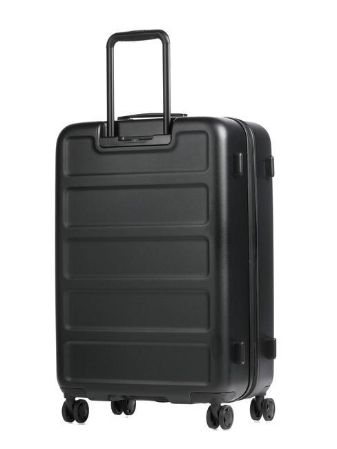 QUADRIX Chariot &agrave; roulettes moyen NOIR - Valises Rigides