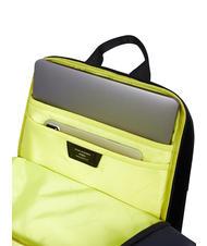 PIQUADRO CORNER Sac à dos en tissu caoutchouté, support ordinateur 14" bleu - Sacs à dos pour ordinateur portable - 8