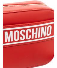 LOVE MOSCHINO PRINT BAG Sac bandoulière pour appareil photo rouge - Sacs pour Femme - 3