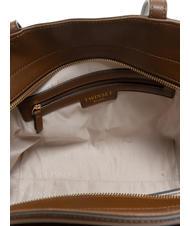TWINSET MADAME Sac shopping avec bandouli&egrave;req chocolat - Sacs pour Femme - 5