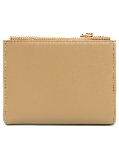 T OVAL Portefeuille brun noix de p&eacute;can - Portefeuilles Femme