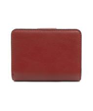 TWINSET T OVAL Petit portefeuille zipp&eacute; rouge vif - Portefeuilles Femme - 3