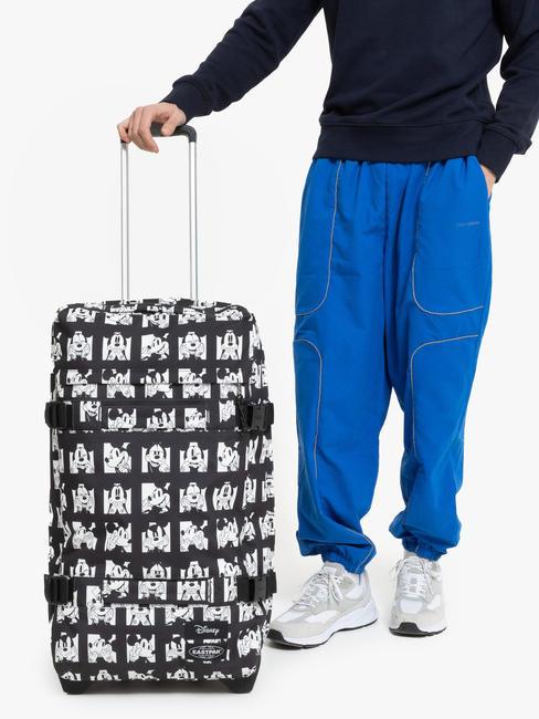 TRANSIT'R M x DISNEY 100 Chariot de taille moyenne visages de Mickey - Valises Semi-rigides
