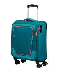 AMERICAN TOURISTER PULSONIC Bagage &agrave; main extensible intelligent sarcelle de pierre - Valises cabine - 3