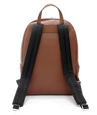 SPALDING TOURIST Sac &agrave; dos PC 15", en cuir marron - Sacs &agrave; dos pour ordinateur portable - 3