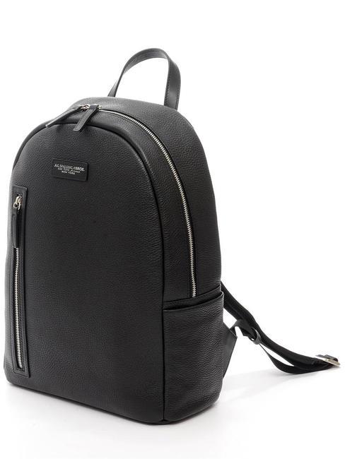 TOURIST Sac &agrave; dos PC 15", en cuir noir - Sacs &agrave; dos pour ordinateur portable