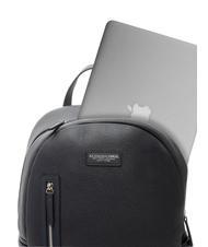 SPALDING TOURIST Sac &agrave; dos PC 15", en cuir noir - Sacs &agrave; dos pour ordinateur portable - 4