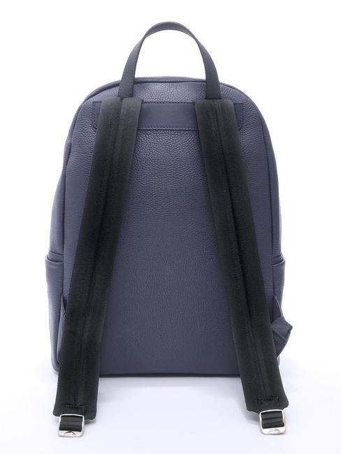 TOURIST Sac &agrave; dos PC 15", en cuir bleu - Sacs &agrave; dos pour ordinateur portable