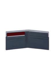 PIQUADRO URBAN Porte-feuille en cuire gris-bordeaux - Portefeuilles Homme - 2