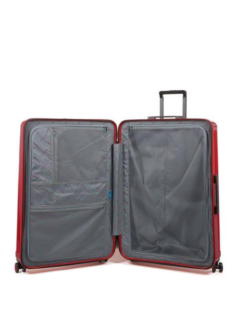 SEEKER Grand chariot 75cm ROUGE - Valises Rigides
