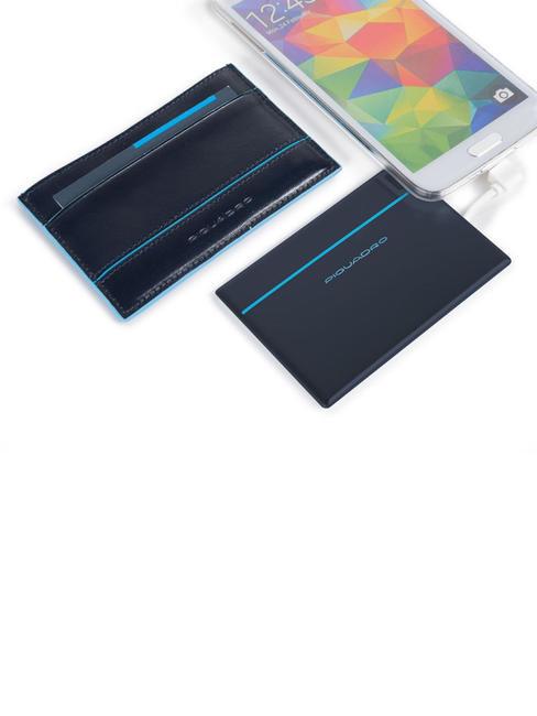 BLUE SQUARE Power Bank 1500 mah avec &eacute;tui en cuir ROUGE - Accessoires Voyage