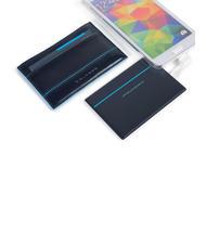 PIQUADRO BLUE SQUARE Power Bank 1500 mah avec &eacute;tui en cuir ROUGE - Accessoires Voyage - 2