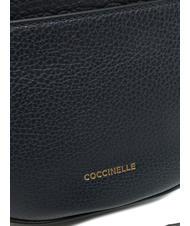 COCCINELLE KALI Sac bandouli&egrave;re en cuir avec pochette dARKBlue - Sacs pour Femme - 6