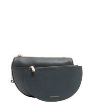 COCCINELLE KALI Sac bandouli&egrave;re en cuir avec pochette dARKBlue - Sacs pour Femme - 3