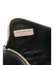 COCCINELLE KALI Sac bandouli&egrave;re en cuir avec pochette dARKBlue - Sacs pour Femme - 7