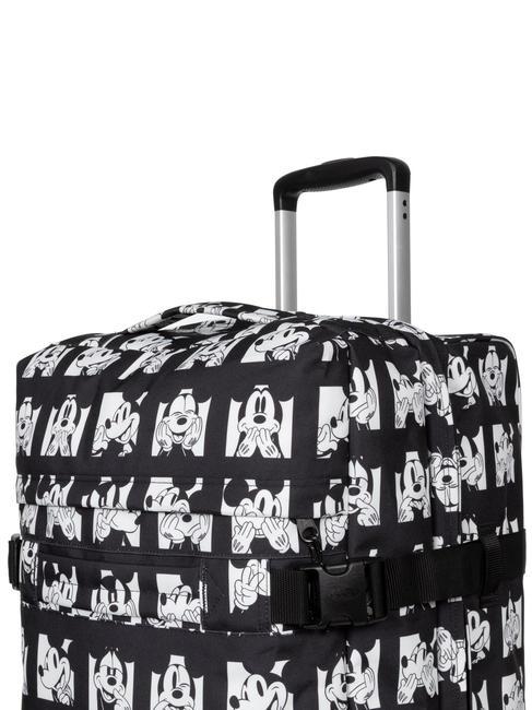 TRANSIT'R L x DISNEY 100 Chariot de grande taille visages de Mickey - Valises Semi-rigides
