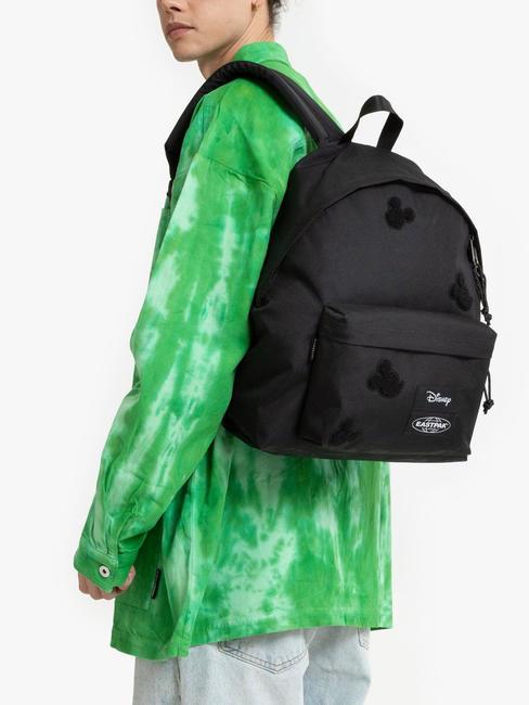 PADDED PAK'R DISNEY 100 Sac &agrave; dos patchs mickey - Sacs &agrave; dos pour l'&Eacute;cole & les Loisirs