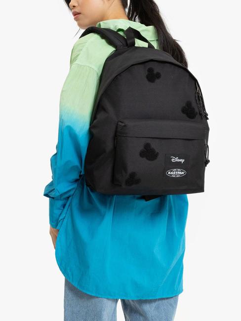 PADDED PAK'R DISNEY 100 Sac &agrave; dos patchs mickey - Sacs &agrave; dos pour l'&Eacute;cole & les Loisirs