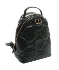 TWINSET LOGO QUILTED Sac &agrave; dos noir - Sacs pour Femme - 2