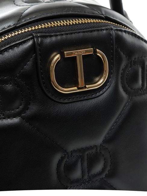 LOGO QUILTED Sac &agrave; dos noir - Sacs pour Femme