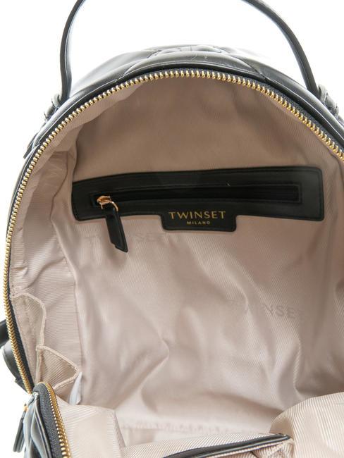 LOGO QUILTED Sac &agrave; dos noir - Sacs pour Femme