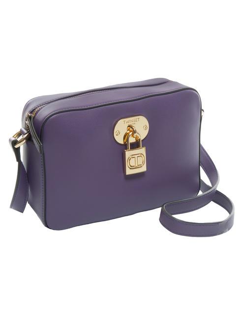 T LOCK Sac d'&eacute;paule violet - Sacs pour Femme