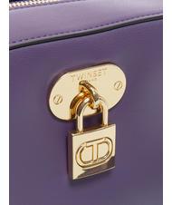 TWINSET T LOCK Sac d'&eacute;paule violet - Sacs pour Femme - 3