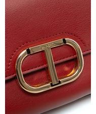 TWINSET MADAME sac d'&eacute;paule rouge vif - Sacs pour Femme - 3