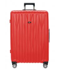BRIC&rsquo;S CERVIA Ensemble chariot 3 cabines + moyen + grand rouge - Ensemble Valises - 5