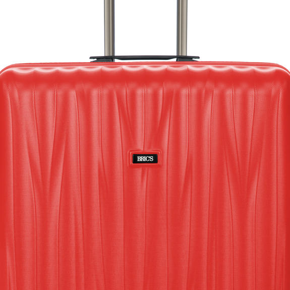 CERVIA Ensemble chariot 3 cabines + moyen + grand rouge - Ensemble Valises