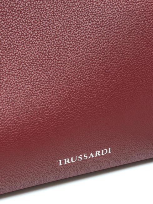 NEW IRIS Sac &agrave; main avec bandouli&egrave;re rubis fonc&eacute; - Sacs pour Femme