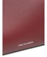 TRUSSARDI NEW IRIS Sac &agrave; main avec bandouli&egrave;re rubis fonc&eacute; - Sacs pour Femme - 3