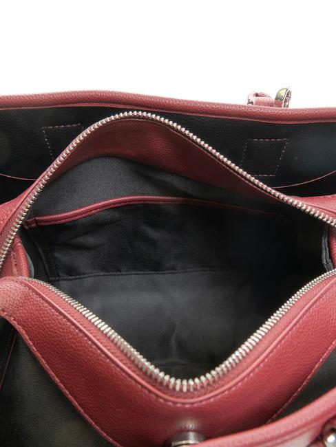 NEW IRIS Sac &agrave; main avec bandouli&egrave;re rubis fonc&eacute; - Sacs pour Femme