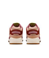 SAUCONY SHADOW 6000 Baskets Bourgogne - Chaussures unisexe - 5