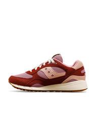 SAUCONY SHADOW 6000 Baskets Bourgogne - Chaussures unisexe - 3