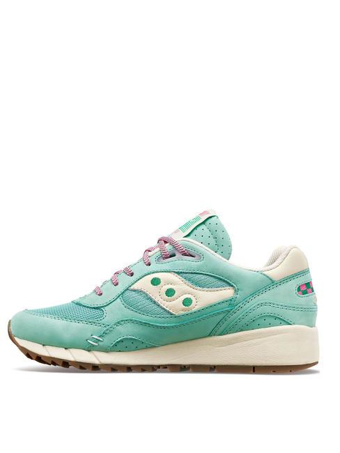 SHADOW 6000 Baskets turquoise/blanc - Chaussures unisexe