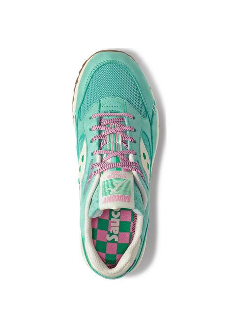 SHADOW 6000 Baskets turquoise/blanc - Chaussures unisexe
