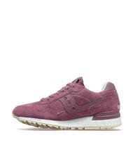 SAUCONY SHADOW 5000 Baskets en cuir raisin - Chaussures unisexe - 3