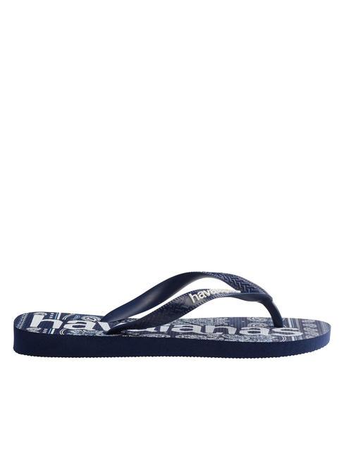 TOP LOGOMANIA FASHION Tongs en caoutchouc navyblu - Chaussures unisexe