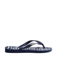 HAVAIANAS TOP LOGOMANIA FASHION Tongs en caoutchouc navyblu - Chaussures unisexe - 3
