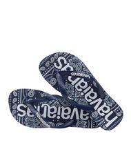 HAVAIANAS TOP LOGOMANIA FASHION Tongs en caoutchouc navyblu - Chaussures unisexe - 4