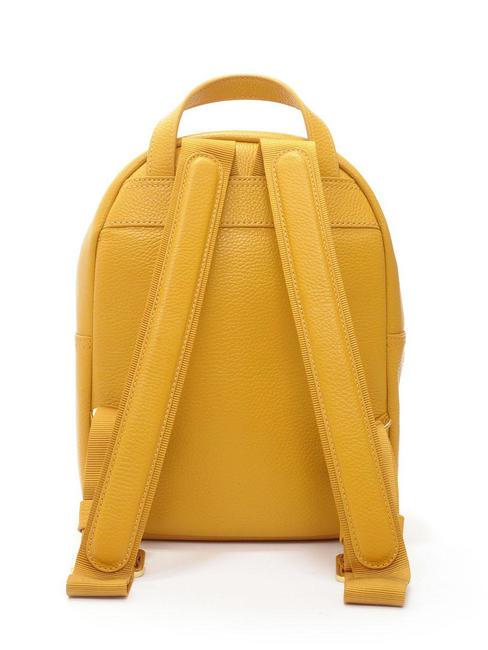 TIFFANY Petit sac &agrave; dos en cuir moutarde - Sacs pour Femme
