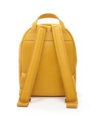 SPALDING TIFFANY Petit sac &agrave; dos en cuir moutarde - Sacs pour Femme - 2