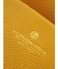 SPALDING TIFFANY Petit sac &agrave; dos en cuir moutarde - Sacs pour Femme - 5
