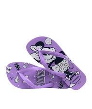 HAVAIANAS TOP DISNEY Tongs en caoutchouc prisme violet - Chaussures Femme - 4
